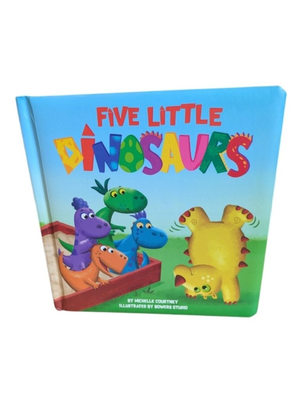 *4/$20* Five Little Dinosaurs Padded Board Book Counting Friendship Educational